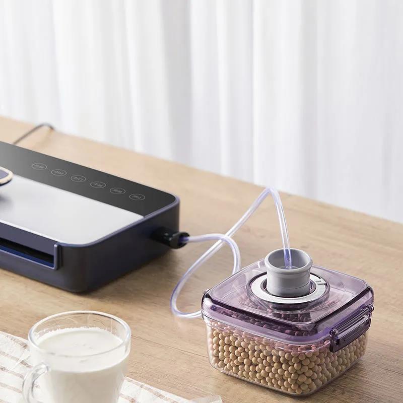 Household Small Automatic Vacuum Dual-use Sealing Machine Plastic Bag Sealer Vacuum Fresh-keeping Sealing Machine