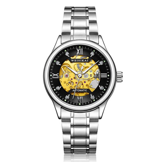 Mens Watches Sport Clock Male Top Brand Luxury Skeleton Clocks Automatic Mechanical Steel Men Watch