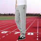 Men's Fall Winter Casual Thick Sports Pants Loose Large Size Casual Steetwear Trousers Straight-leg Pants Elatic Waist Drawstring Plus Velvet Pants