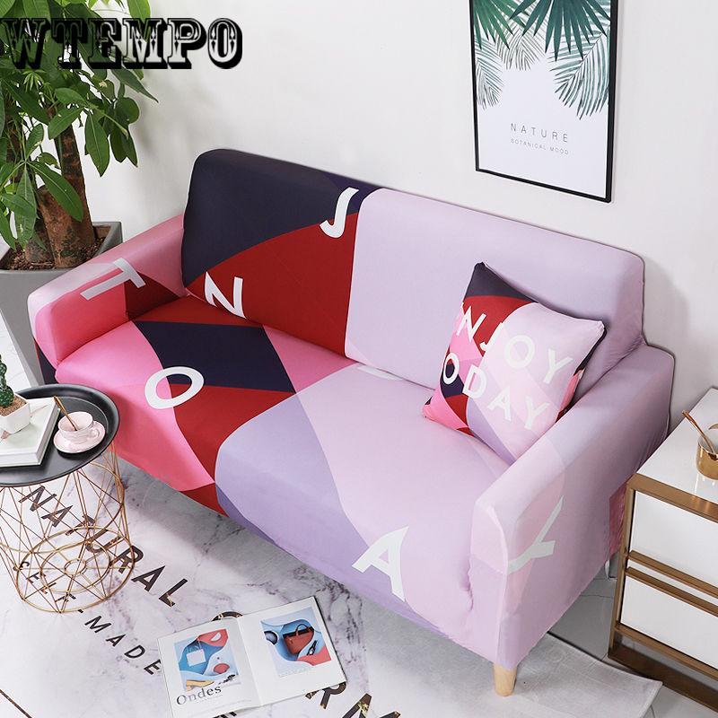 Elastic Sofa Tight Wrap All-inclusive Solid Sofa Cover 1/2/3/4-seater Slipcover Stretch Four Season