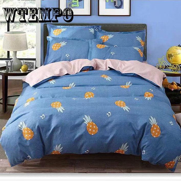 Brand Duvet Cover Fashion 3D Bedding Sets 3pcs Lotus Couple Comforter Cover+pillowcase