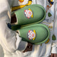 Cotton Slippers Female Winter Cat Paw Cute Couple Cartoon Thickened Warmth Non-slip Indoor Household Bag Heel Flat Shoes