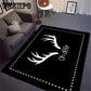 European Folk-custom Fresh  Printed  Carpets Rugs For Home Living Room Chair Pad
