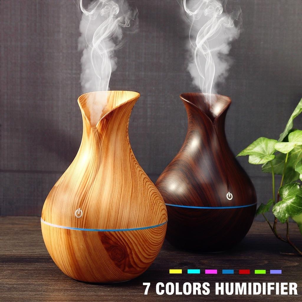Ultrasonic Air Fresher Purification Aromatherapy Essential Oil Humidifier Mist Diffuser Air Purifier for Office Home