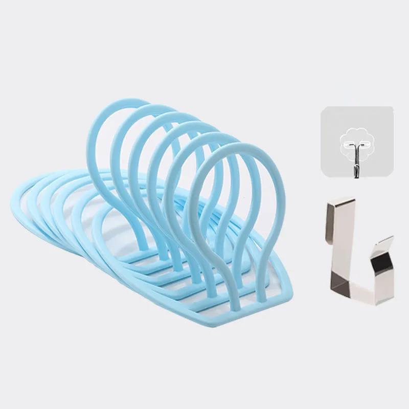 6Pcs Hanging Hat Racks Household Hat Racks Hat Storage Racks Behind The Door Hat Racks Organize Storage Creative Hooks Bathroom Towel Racks