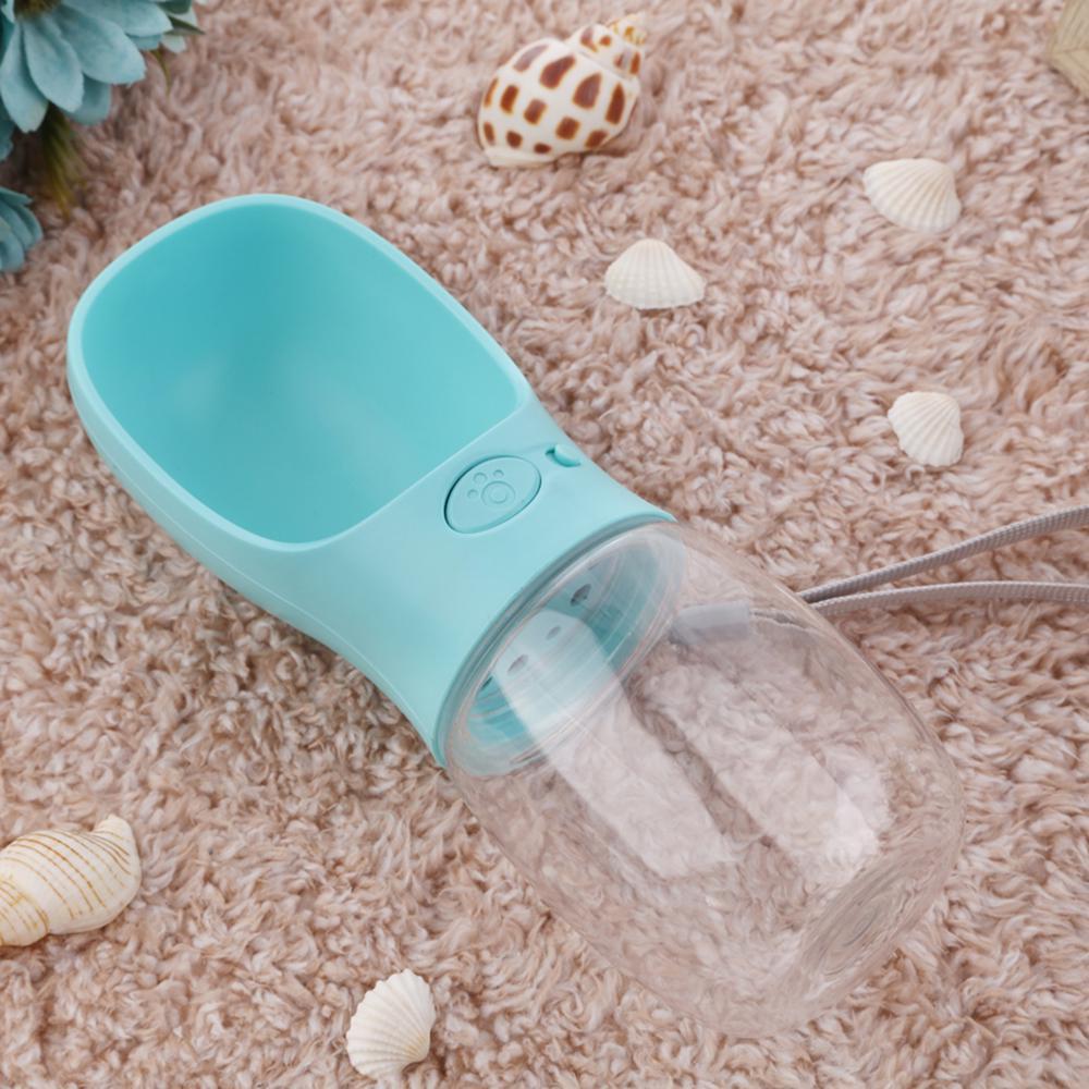 Portable Pet Water Bottle Travel Outdoor Leak Proof Cat Dog Water Feeder Bowl Dispenser
