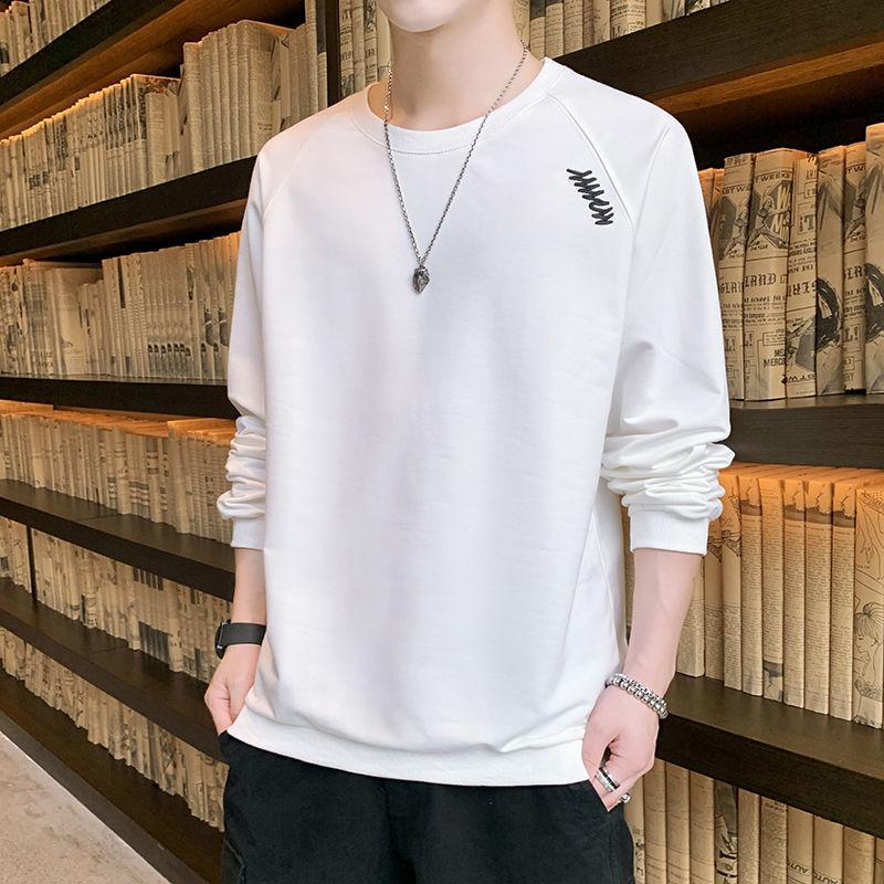 Spring and Autumn New Sweater Men's Long Sleeves Round Collar Pullover