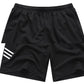 Men's sports shorts cool and comfortable breathable sweat-absorbing five-point pants summer quick-drying running fitness loose casual beach shorts