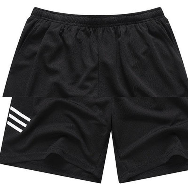 Men's sports shorts cool and comfortable breathable sweat-absorbing five-point pants summer quick-drying running fitness loose casual beach shorts
