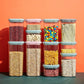 Grains Sealed Storage Tank Transparent Plastic Food Grade Storage Tank Snacks Dry Goods Pet Food Storage Box