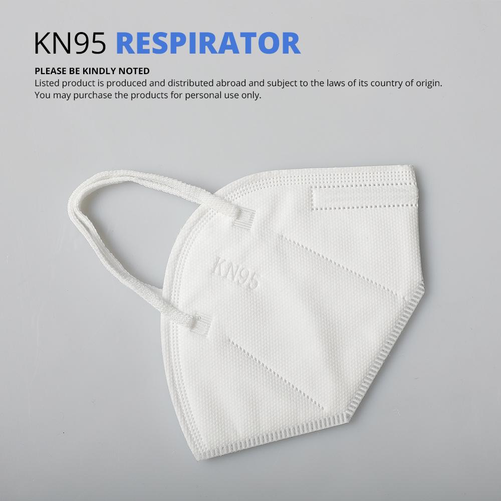 5/10/20/30 PCS KN95 Dustproof Anti-fog Breathable Face Masks 95% Filtration N95 Masks Features As KF94