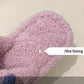 Cotton Slippers Female Cute Plush Slippers Wear Plush To Keep Warm At Home Winter Slippers Non-slip Breathable Cross Slippers