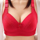 Comfortable Soft No Steel Ring Sexy Push Up Bra Lightweight Thin Ladies Jacquard Breathable Sexy Simple Bra
