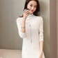 Pofulove temperament slim hip skirt skirt Dress  mid-length slim slim bottoming dress female