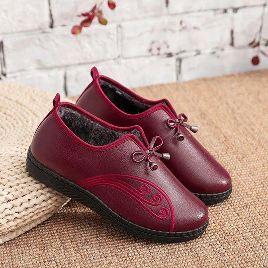 Waterproof Non-slip Mother Shoes Winter Women's Cotton Shoes Plus Velvet Thick Women's Snow Boots