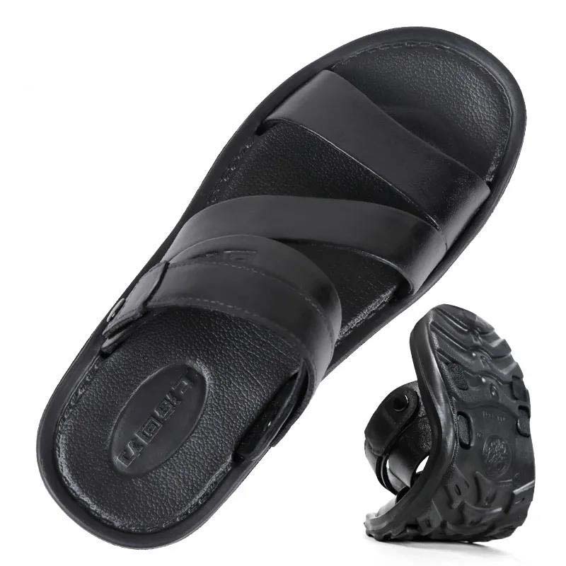 Men's Summer Outdoor Wear Plastic Non-slip Trendy Slippers