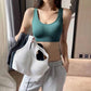 Women's Shockproof Sports Beauty Back Underwear Running Fitness Bra Can Wear Yoga Vest Without Steel Ring Gathering Without Trace Removable Chest Pad