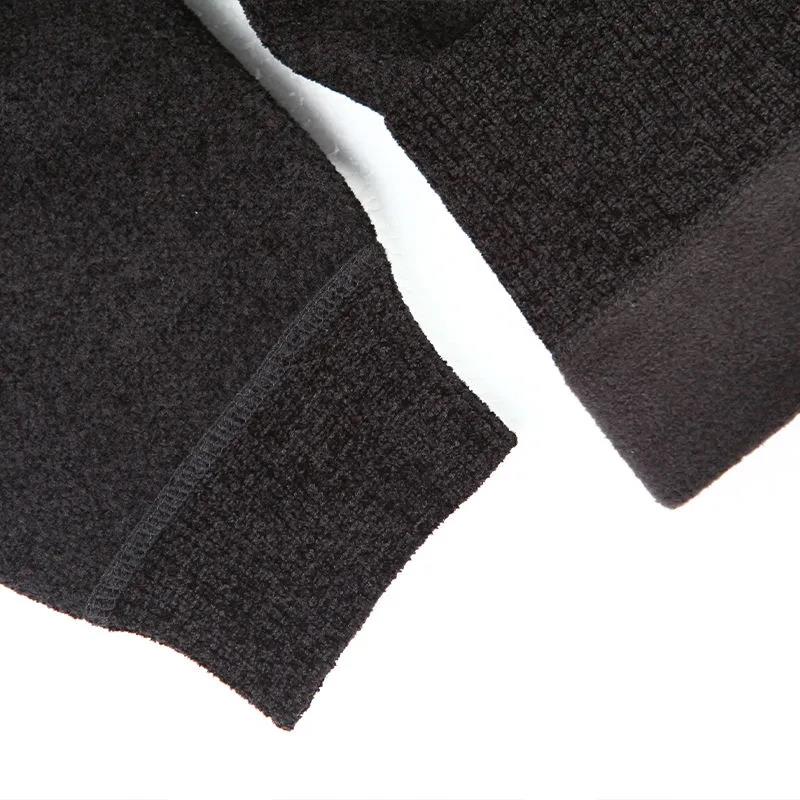 Men's Sweater Autumn and Winter Models Plus Velvet One Velvet Base Men's All-match Knitted Sweater Top