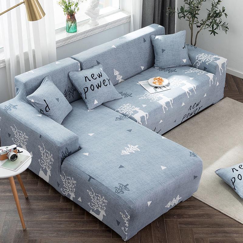 Elastic Sofa Cover Set for Living Room Slip-resistant Sofa Covers  Stretch Sofa Slipcover for 1/2/3/4 Seat Cushion Couch