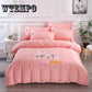Comfortable Nude Sleeping Bedroom Bedding Set Summer Ice Silk Bed Four Sets of European Silk