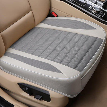 Car Seat Cover Flax Cushion Seasons Universal Breathable For Most Four-Door Sedan&SUV Ultra-Luxury Car Seat Protection