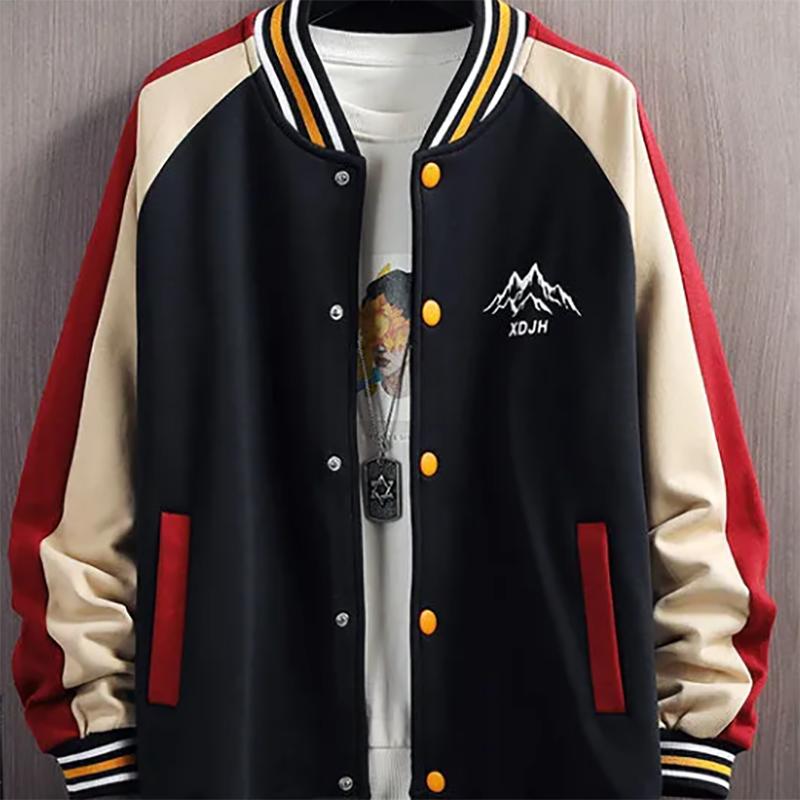 Men's Sweat Korean Version of Pure Cotton Sweatshirts Collocation Hedging Loose and Handsome Blouse Men Autumn