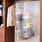 6/8 Pocket Bags Hanging Bags Handbags Wallets Storage Bags Double-sided Storage Artifacts Dustproof Suspension Punch-free Bags Wardrobe Storage Bags