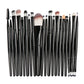 20PCS Makeup Brush Set Powder Foundation Eyeshadow Eyeliner Lip Cosmetic Brushes Best Gift For You