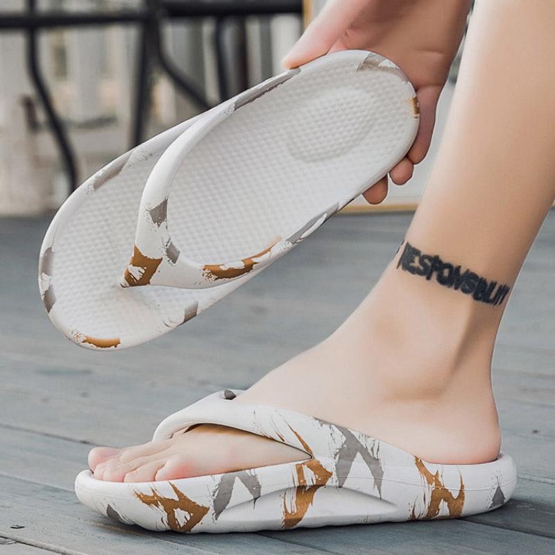 Women's Flip-Flops Outdoor Slippers Beach Slides Indoor Summer Shoes Platform Sandals Women Soft EVA Non-slip Bathroom