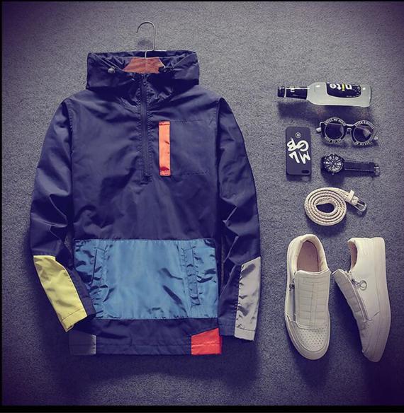 New Casual Men's Jackets Waterproof Hooded Coats Men Outerwear Casual Brand Male Clothing
