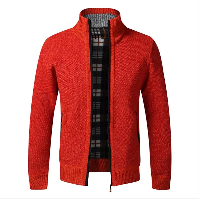 Men's Sweater Men's Trend Sweatshirts Casual Youth Loose Large Size Stand-up Collar Autumn