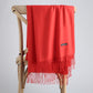 Women Lady Winter Scarf Cashmere Long Scarf Wrap Shawl Solid Knit Scarf Pashmina