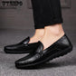 Fashion Trend Slip on Walking Comfortable Large Size Men's Peas Casual Shoes