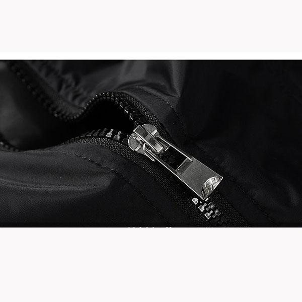 Men's Jacket Spring and Autumn Basic Jacket Korean Casual Stand Collar Baseball Uniform Coat Slim Solid Color Bomber Jacket