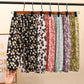 Boy's and Girl's Spring and Summer Casual Pants Children's Autumn Large Size Floral Print Loose Trousers