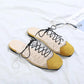 Transparent Half Slippers Women Spring and Summer Square Head Lace Slippers Fashion Flat Slippers Women