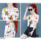 Short-sleeved Chiffon Shirt Ladies Temperament Shirt Summer Top Women's Small Shirt V-neck Neckline Tie Bowknot Fabric Light and Breathable