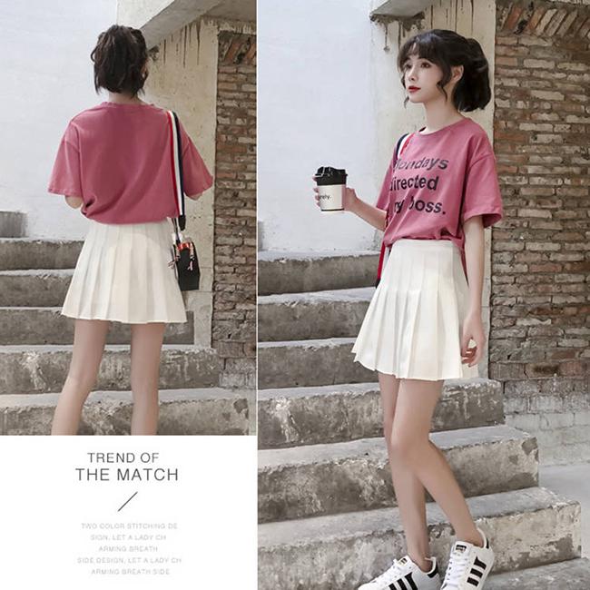 XS-2XL Women Pleated Skirt Short Skirt Student Anti-Lightening Thin Skirt Sexy High Waist Mini Skirt