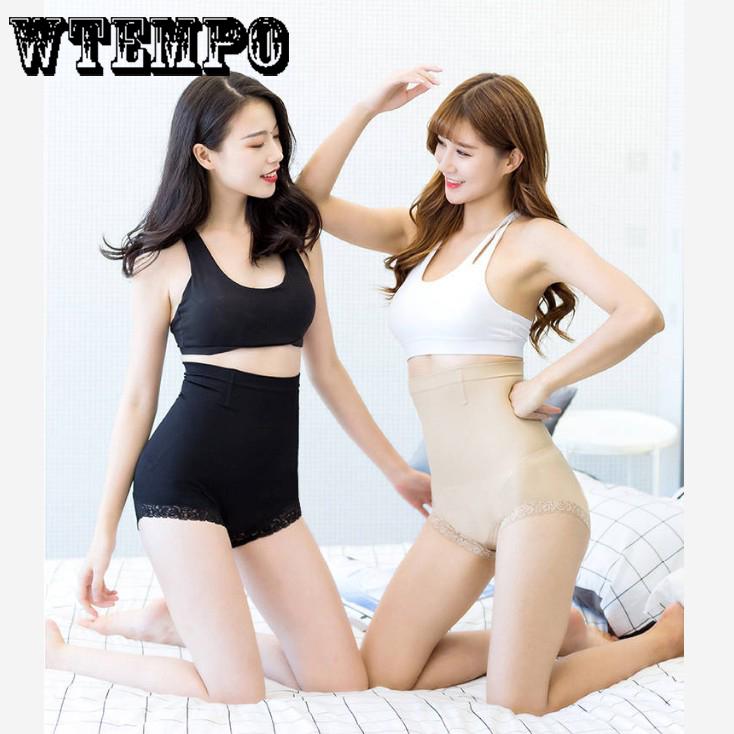 Corset with Fashion Slim Pants Abdomen Underwear Female High Waist Hips Postpartum