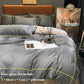 European-style Solid Color Double-sided Ice Silk Four-piece Bed Supplies Silk Slide Diet Water Wash Silk Sheets Were Set of Homes Set
