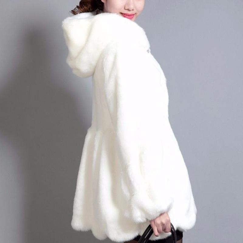 Mid-length Style Hooded Sweater Autumn and Winter Thickened Long-sleeved Fashion Jacket