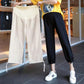 Pregnant Women's Pants Summer Loose Fashionable Wide-leg Pants Nine-point Pants Thin Belly Lift Pants Large Size Pregnant Women's Pants