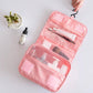 Foldable makeup organizer Cosmetic bag Large Hanging Toiletry Organizer Pouch for Women Men Girls