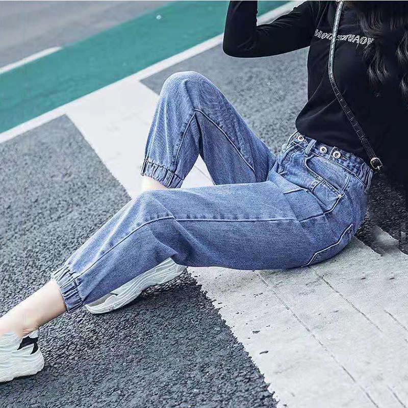 Vintage High Waist Women Jeans Women's Blue Denim Pants Boyfriend Jean Femme for Women Jeans