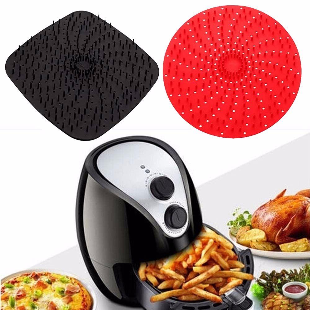 Silicone Mat Air Fryer Non-stick Washable Baking Mat Pastry Tools Accessories Bakeware Cake Grilled Saucer