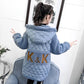 Fashion Children Winter Jacket Russia Winter Fur Fleece Jacket for Girls Kids Cotton Outerwears