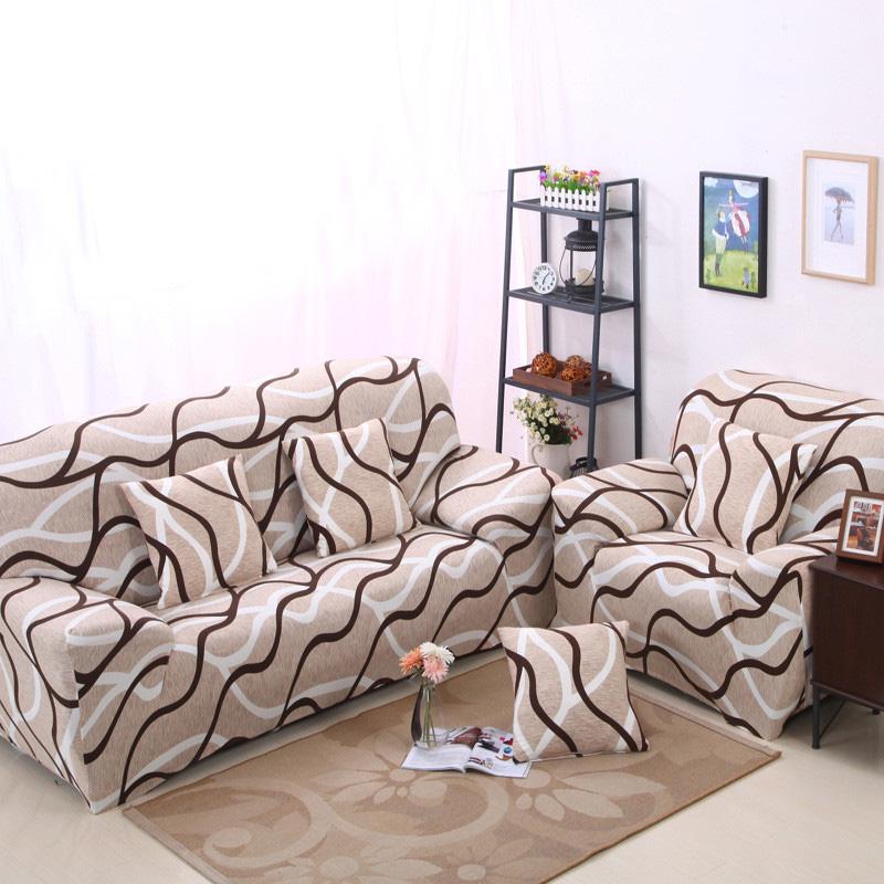 1/2/3/4 Seater Elastic Sofa Cover Sofa Slipcovers Sofa Covers for Living Room Slipcover Couch Cover