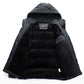 Winter Padded Jacket Men's Plus Velvet Thick Warm Sports Casual Jacket Young and Middle-aged Men's Winter Warm Down Jacket