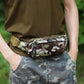 Leather Waist Bag Men's and Women's Messenger Multi-functional Waterproof Mountaineering Travel Outdoor Sports Small Bag
