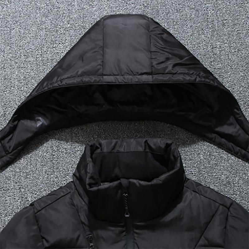 Winter Men's Jacket Men's Thick Plus Down Jacket Fashion Outdoor Sports White Duck Down Jacket Men